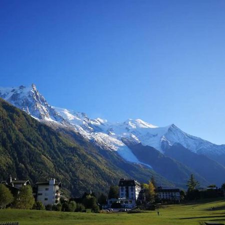 Le Savoy - Terrasse Avec Vue Sur Le Mont-Blanc Appartement Chamonix Buitenkant foto